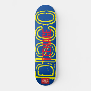 TEENAGE DISCO-Skateboard Mini Skateboard Bräda 18,5 Cm