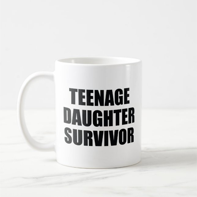 Teenage Dotter Survivor Coffee Mugg (Vänster)