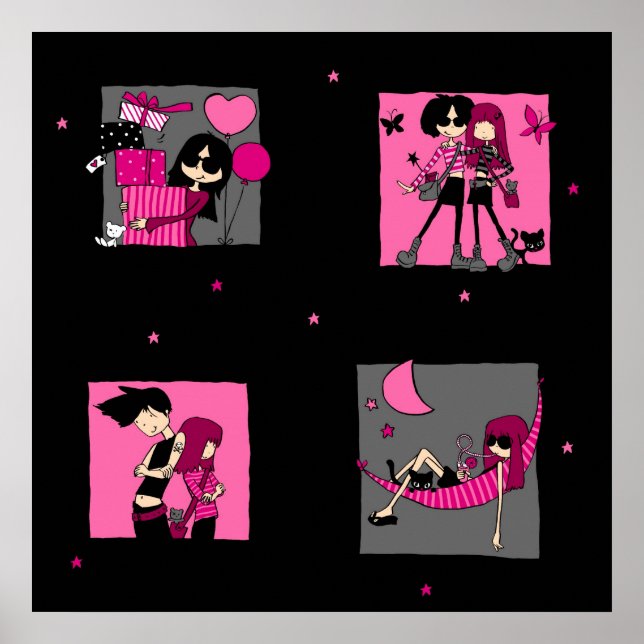 Teenage Dreams Poster (Framsidan)