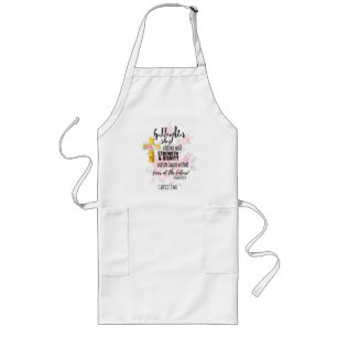 Teenage Goddotters Gift Personlig Proverb Långt Förkläde