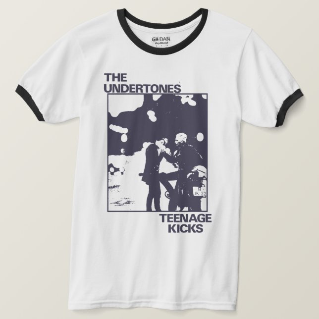 TEENAGE KICKS | T-shirt i segmentet (Design framsida)