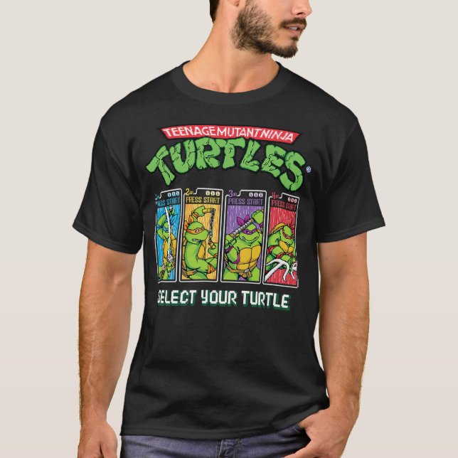 Teenage Mutant Ninja Turtles - Select Your Turtle  T Shirt (Framsida)