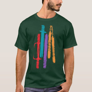 Teenage Mutant Ninja WeaponsMNTInspired Minimalist T Shirt