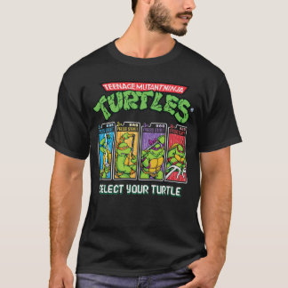 Teenage Mutant Ninjaurtles Select Yoururtle Video  T Shirt