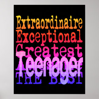 Teenager Extraordinaire Poster