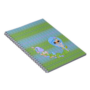 Teensy Fae Cute Fe Anteckningsbok Med Spiral