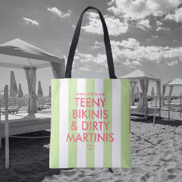 Teeny Bikinis & Dirty Martinis Bach Klubb Rand Tygkasse