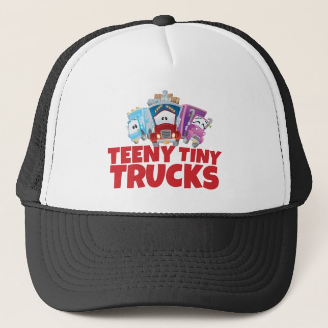 Teeny mycket liten lastbiltruckerkeps truckerkeps (Framsida)