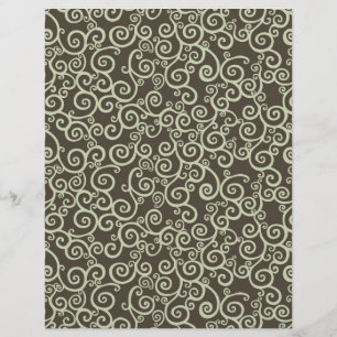 Teeny Toes GRN Scrapbook Papper B