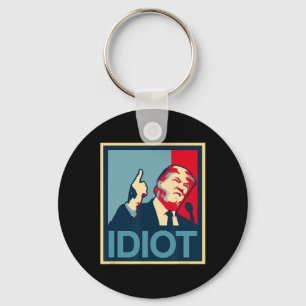 Teepanic Politik President Trump Är En Idiot Sopti Nyckelring