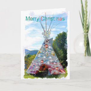 TeePee God jul-kort Helgkort