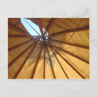 Teepee Vykort