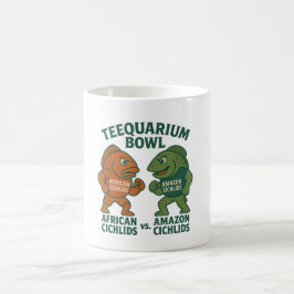 Teequarium Bowl Mugg - African vs Amazon Cichlids