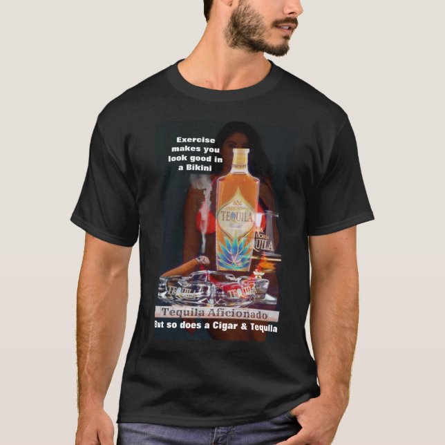 Tees for the Cigar Aficionado's T Shirt (Framsida)