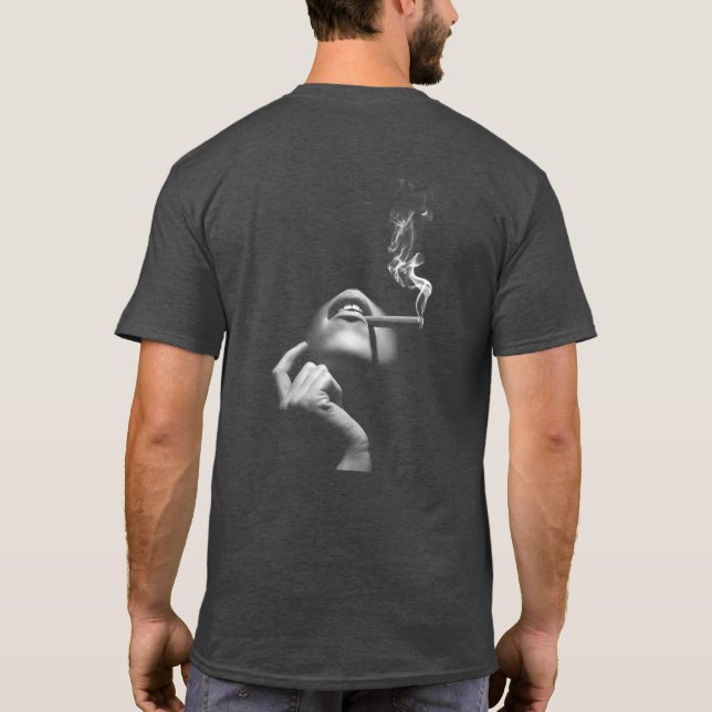 Tees for the Cigar Aficionado's T Shirt (Baksida)