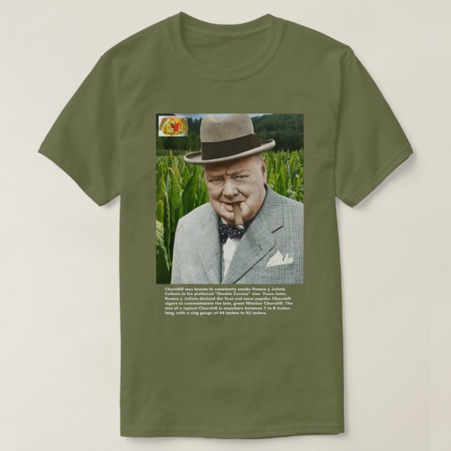 Tees for the Cigar Aficionado's T Shirt (Design framsida)