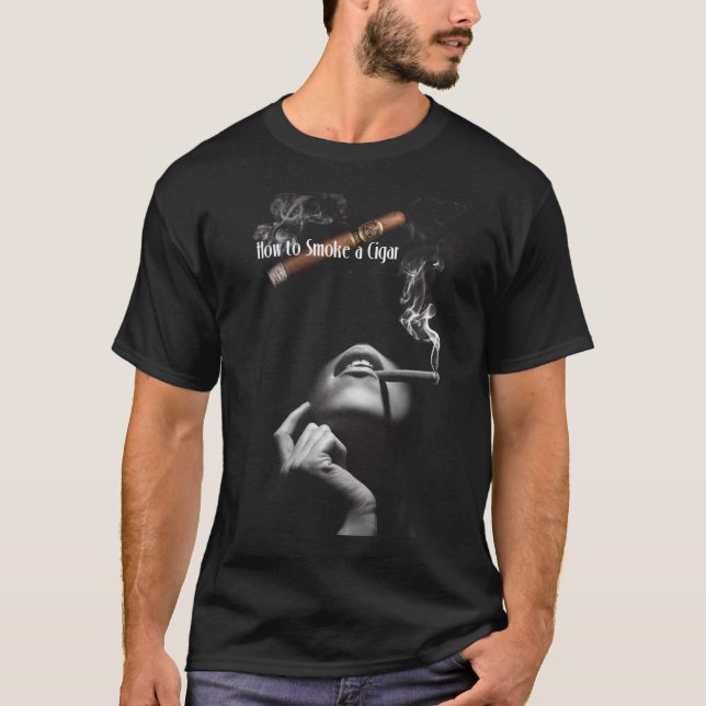 Tees for the Cigar Aficionado's T Shirt (Framsida)