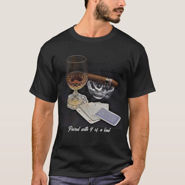 Tees for the Cigar Aficionado's ( T Shirt (Framsida)