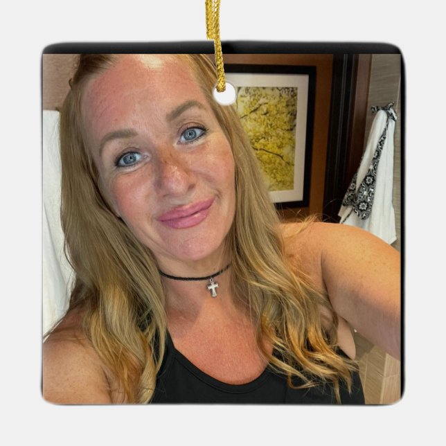 Teesa Dawn cothren Julgransprydnad Keramik (Framsida)