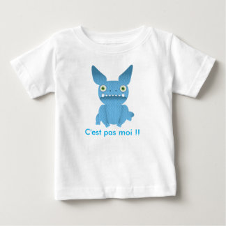 teeshirt enfant monstre bleu tee