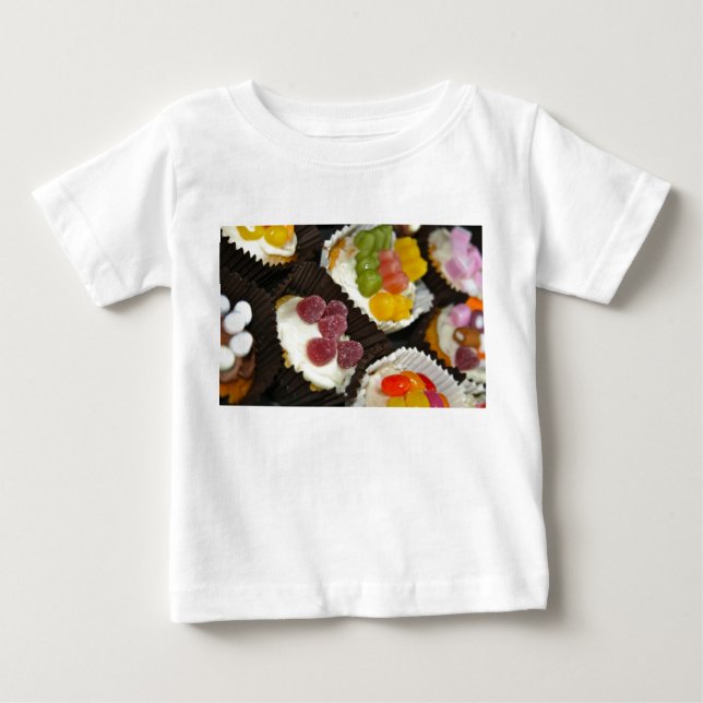 Teeshirt för muffinsortimentbaby tröja (Framsida)