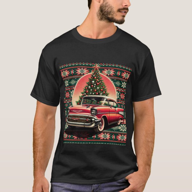 Teeshirt Noel Chevy Bel Air T Shirt (Framsida)
