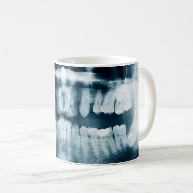 Teeth X-ray Kaffemugg (Framsida höger)