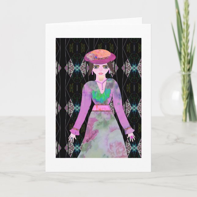 Teetid LeeMarie's kreativa design Kort (Framsida)
