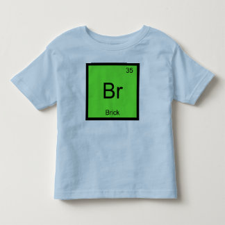 Tegel Namn Kemiskt Element Periodiska Systemet T-shirt