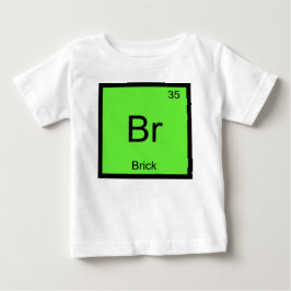 Tegel Namn Kemiskt Element Periodiska Systemet T-shirt