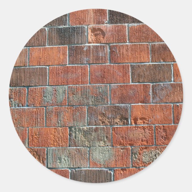 tegel runt klistermärke (Framsida)