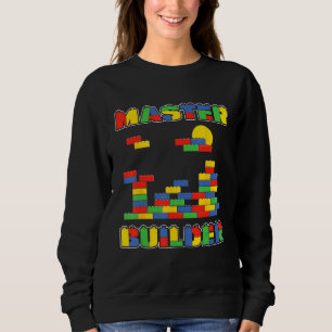 Tegelbyggare Rolliga block Mästarbyggare T Shirt