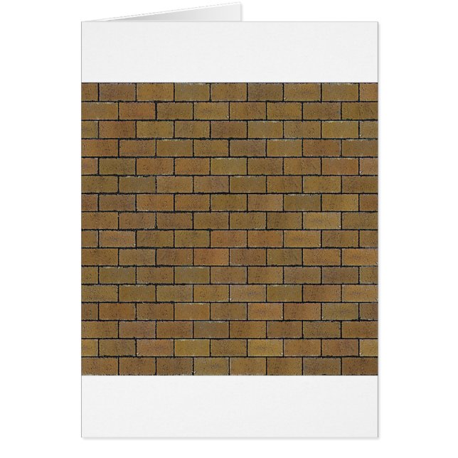 Tegelsten Hälsningskort (Framsidan)