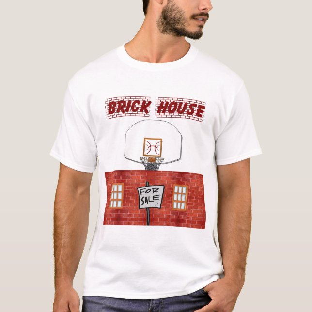 Tegelstenhus T-shirt (Framsida)