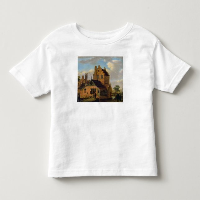 Tegelstenhus T Shirt (Framsida)
