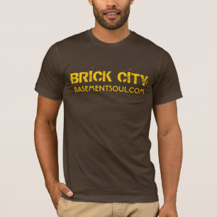 Tegelstenstadsutslagsplats T-shirt
