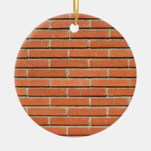 Tegelstenvägg Julgransprydnad Keramik