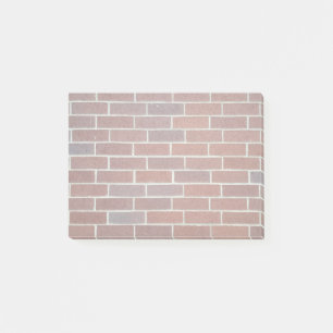 Tegelstenvägg Post-it Block