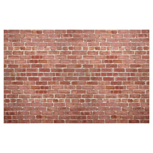 Tegelstenvägg Tyg (Fat Quarter)