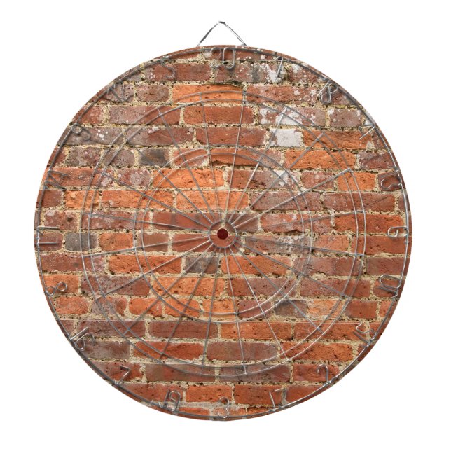 TegelstenväggDartboard Darttavla (Framsidan)