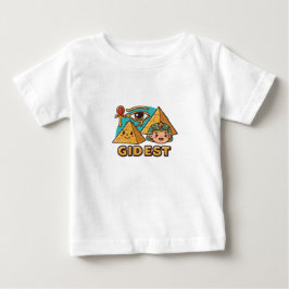 Tegning av Kartusfarao & Horus öga T-shirt