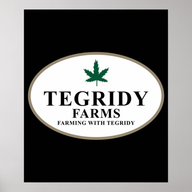 Tegridy Farms Poster (Framsidan)