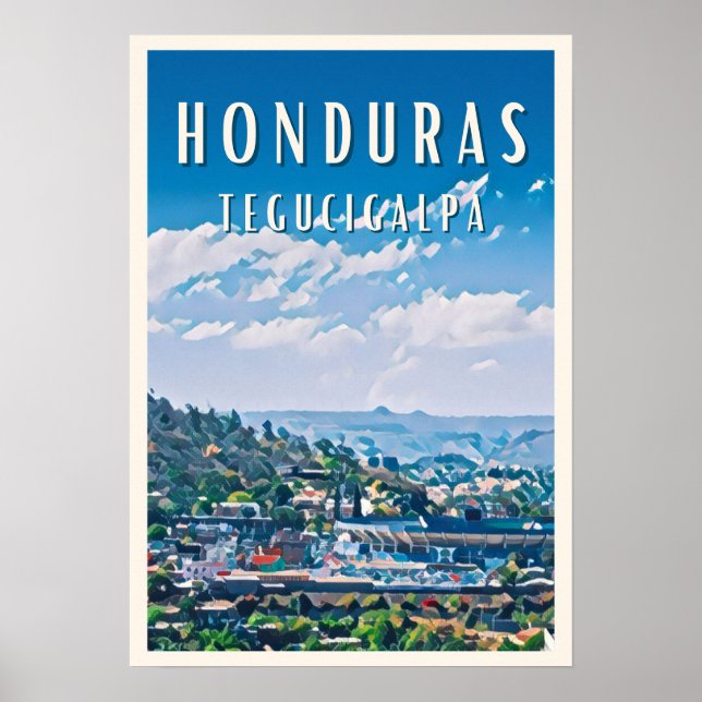 Tegucigalpa : entre histoire et modernité poster (Framsidan)
