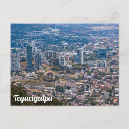 Tegucigalpa, Honduras City Vykort