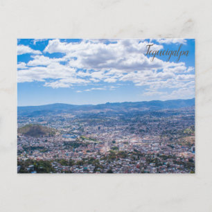 Tegucigalpa, Honduras Cityscape Vykort