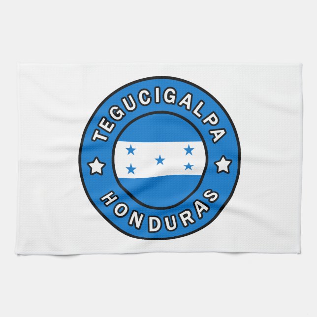 Tegucigalpa Honduras Kökshandduk (Horisontell)