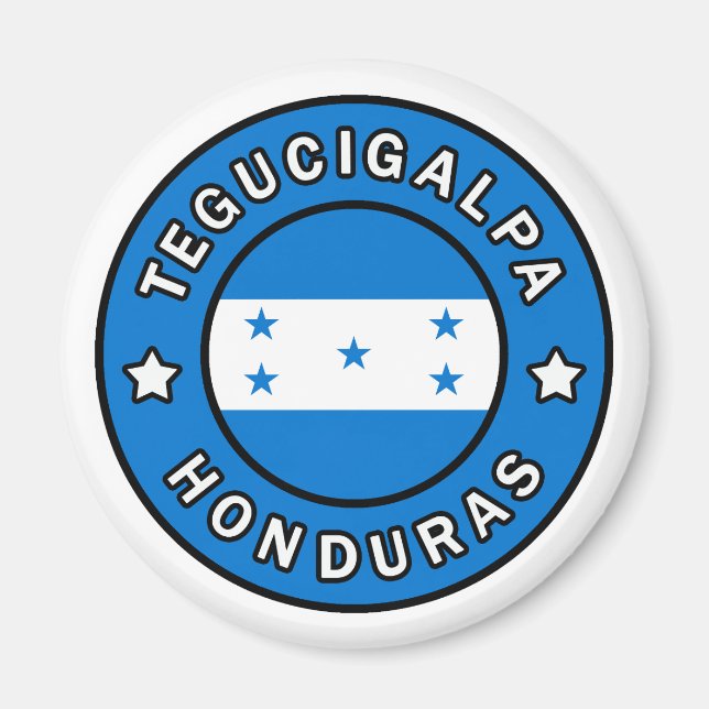 Tegucigalpa Honduras Magnet (Framsidan)