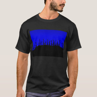 Tehachapi Vind Farm Silhouette T-shirt