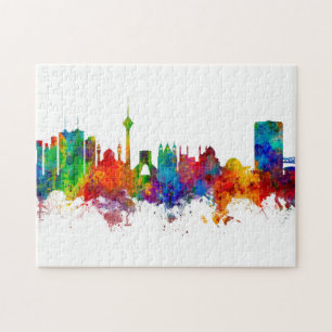 Tehran Iran Skyline Pussel
