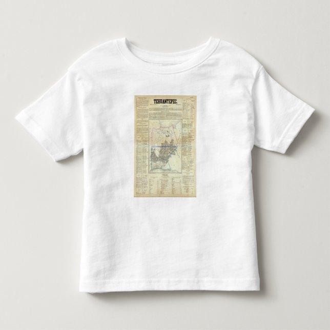Tehuantepec Mexico Tee Shirt (Framsida)